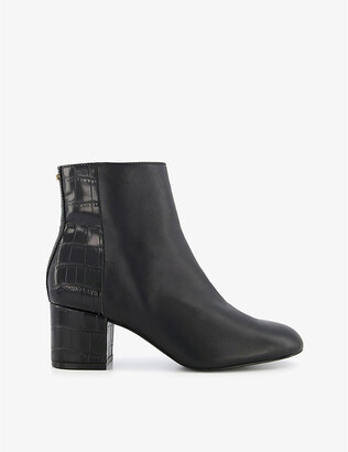 Dune Oleah leather ankle boots