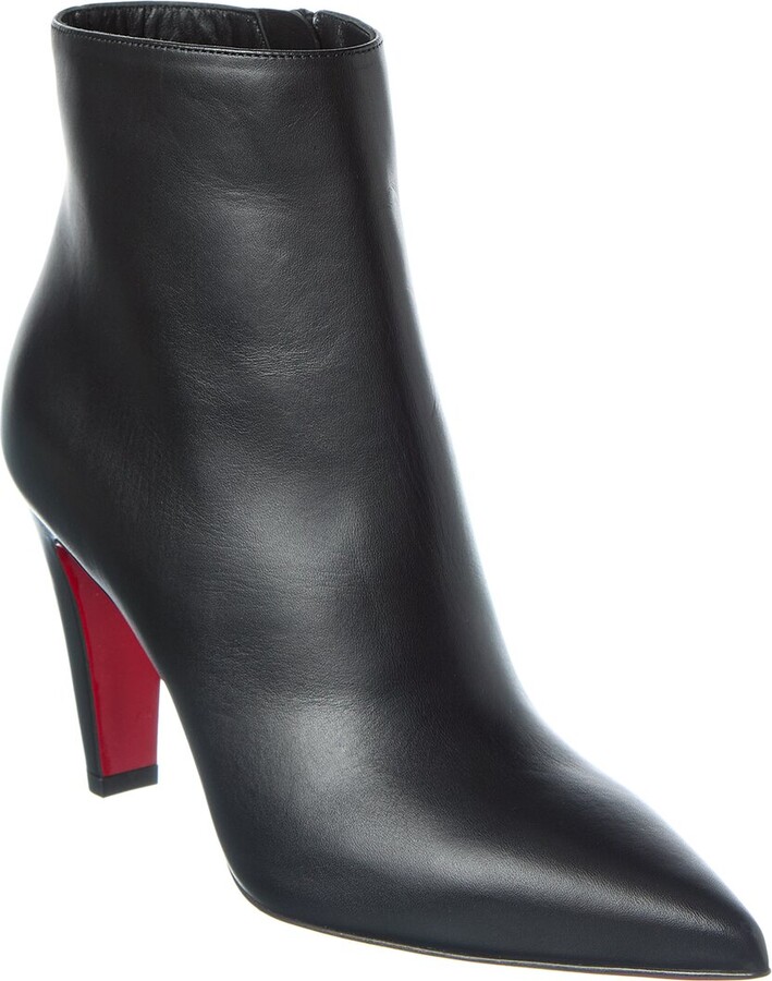 Christian Louboutin Vibella 85 Leather Bootie