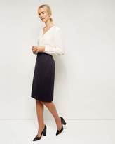 Thumbnail for your product : Jaeger Wool Pencil Skirt
