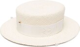 Thumbnail for your product : Ruslan Baginskiy Chain Strap Boater Hat