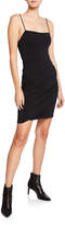 Thumbnail for your product : Alexander Wang Twisted Cami Spaghetti-Strap Crepe Jersey Dress
