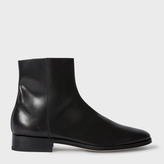 Thumbnail for your product : Paul Smith Men's Black Calf Leather 'James' Boots