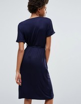 Thumbnail for your product : Daisy Street Wrap Front Midi Dress