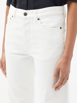 The Row Montero Straight-leg Jeans - White