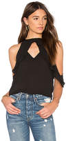 Thumbnail for your product : Krisa Ruffle Halter Top