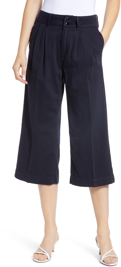 PAIGE Womens Clarice Pleated Culottes