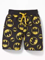 Thumbnail for your product : Old Navy DC Comics Batman Swim Trunks for Toddler Boys