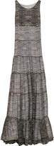 Thumbnail for your product : Balmain Pierre Printed silk-chiffon maxi dress