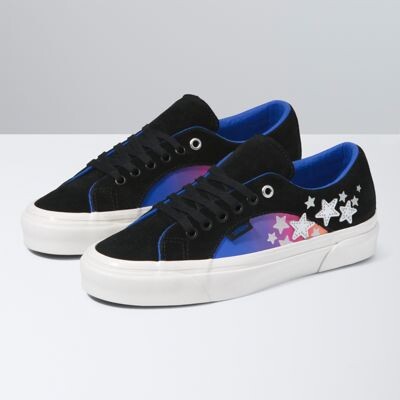 all black vans no laces