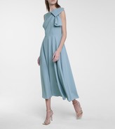 Thumbnail for your product : Roksanda Brigitte bonded crApe midi dress