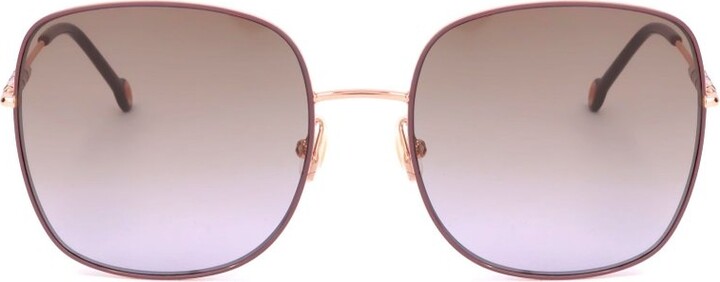 Carolina Herrera Square Frame Sunglasses