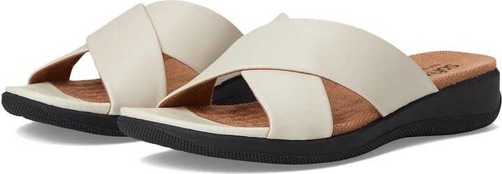 SoftWalk Tillman Women's Shoes Ivory : 7.5 W (D), Leather