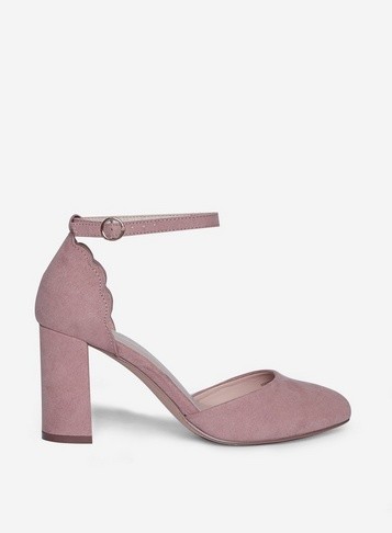 Wide Fitting Pink Court Shoes | Shop 