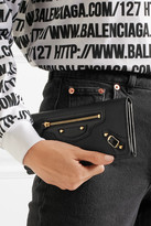 Thumbnail for your product : Balenciaga Classic Money Textured-leather Continental Wallet