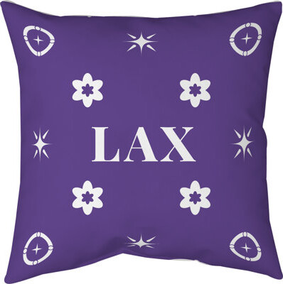 Khieu Los Angeles Basketball Cotton Twill Pillow 14 Inch