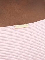 Thumbnail for your product : Heidi Klein Ring-embellished Ribbed-jersey Bikini Briefs - Pink