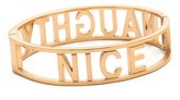 Thumbnail for your product : Rebecca Minkoff Naughty / Nice Hinge Bangle Bracelet
