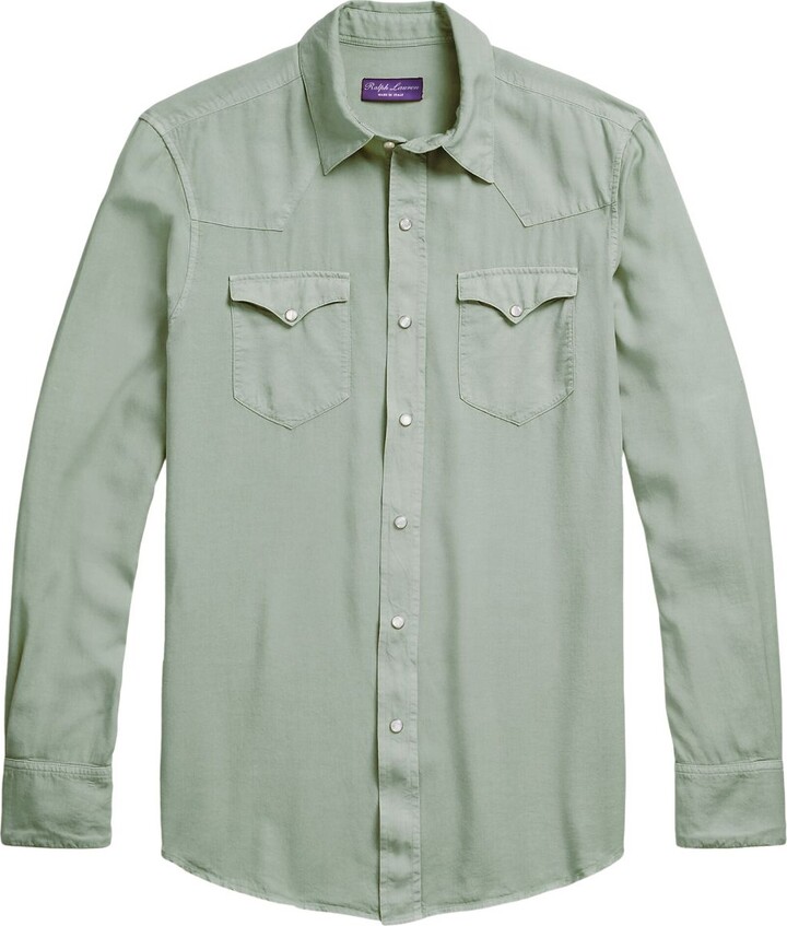 Ralph Lauren Purple Label Ryland Tunic Shirt - Farfetch