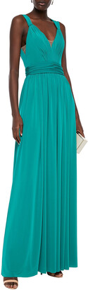 Catherine Deane Caterina Gathered Stretch-jersey Gown