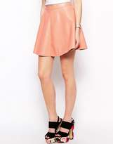 Thumbnail for your product : Fashion Union PU Skater Skirt
