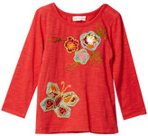 Thumbnail for your product : Mimi & Maggie Butterfly Winter Tee (Little Girls)