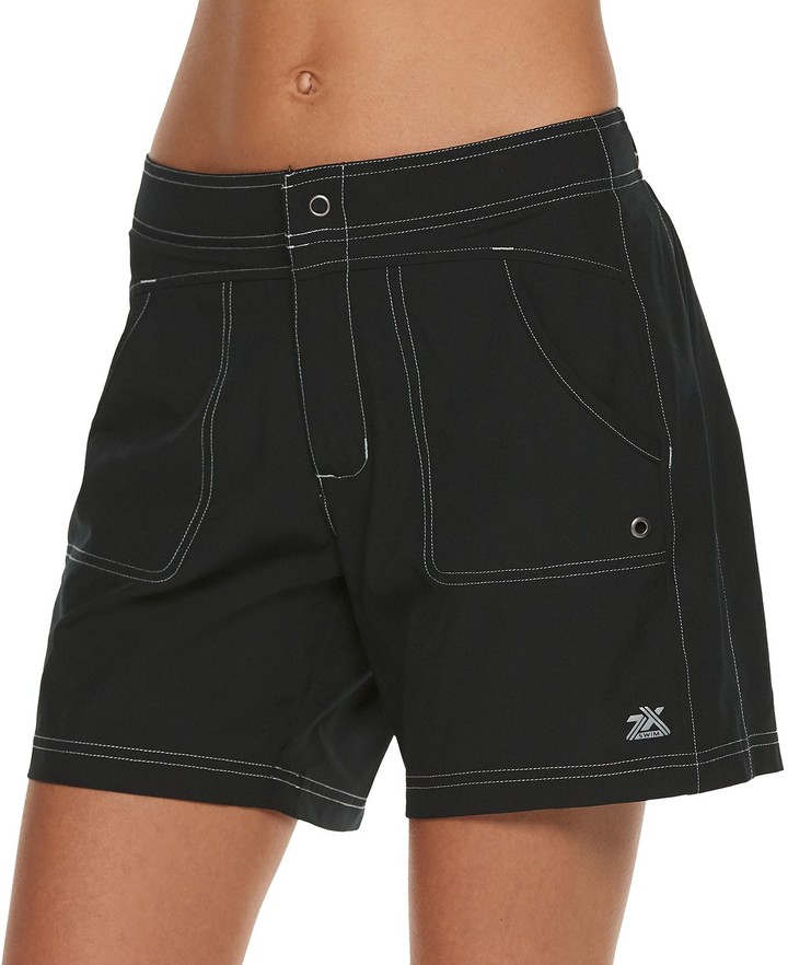 ZeroXposur Women's Hybrid Board Swim Shorts ShopStyle