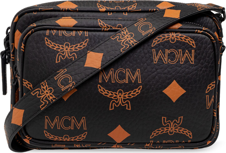 MCM Boston Logo Detailed Mini Crossbody Bag - ShopStyle