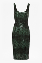 Thumbnail for your product : French Connection Croc Flock Textured Dress