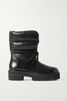 Thumbnail for your product : Stuart Weitzman Tyler Ultralift Padded Leather Ankle Boots