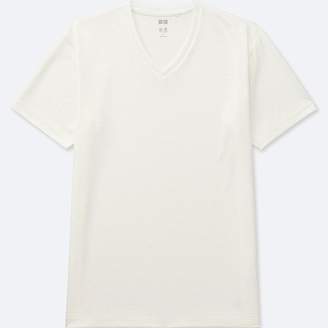 Uniqlo Men's Dry-ex V-Neck T-Shirt