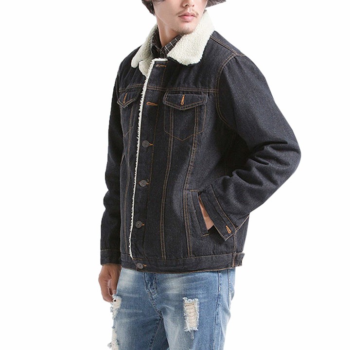 fleece lined jean jacket