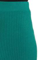Thumbnail for your product : Leith Ribbed Side Slit Knit Skirt
