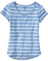 Thumbnail for your product : Old Navy Girls Slub-Knit V-Neck Tees