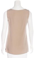 Thumbnail for your product : Brunello Cucinelli Sleeveless V-Neck Top