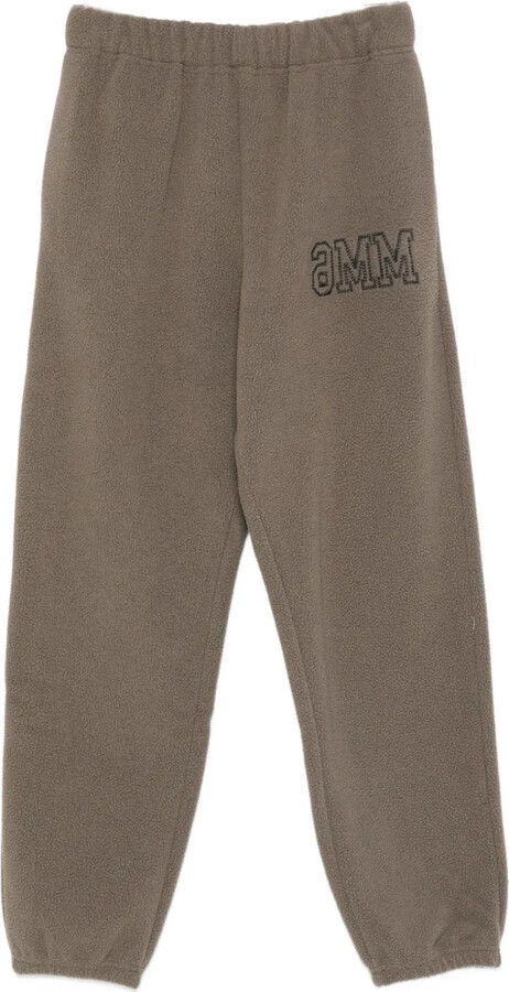 MM6 MAISON MARGIELA Logo-Embroidered Fleece Track Pants
