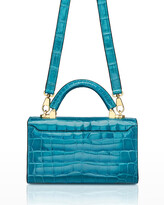 Thumbnail for your product : Stalvey Mini Crocodile Top-Handle Bag