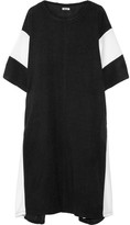 Thumbnail for your product : DKNY Color-block Terry Kaftan - Black