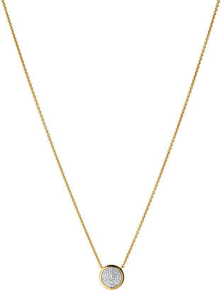 Links of London Diamond Essentials pave yellow gold necklace