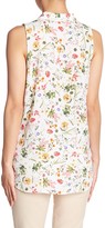 Thumbnail for your product : Vince Camuto Floral Print V-Neck Tank Top