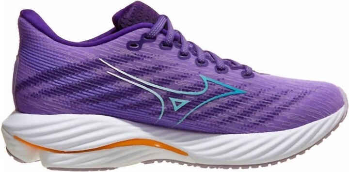 Mizuno Women's Wave Rider 28 Shoe In Paisley Purple/ceramic