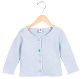 Thumbnail for your product : Petit Bateau Girls' Knit Wool-Blend Cardigan