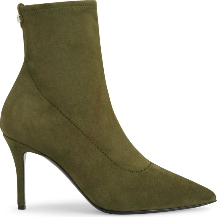 Giuseppe Zanotti Mirea 90mm suede ankle boots