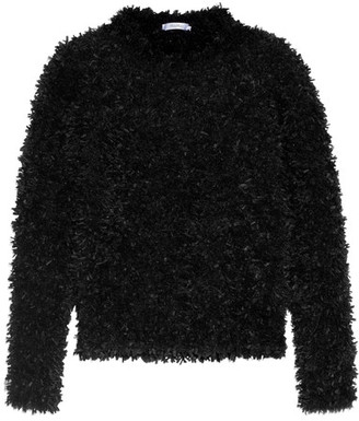Max Mara Fringed Knitted Sweater - Black