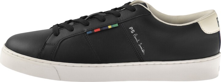 Paul Smith Beech Leather Trainers Black