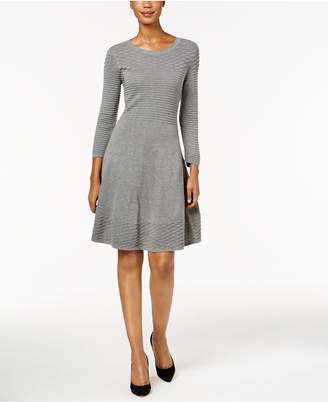 Jessica Howard Fit & Flare Sweater Dress