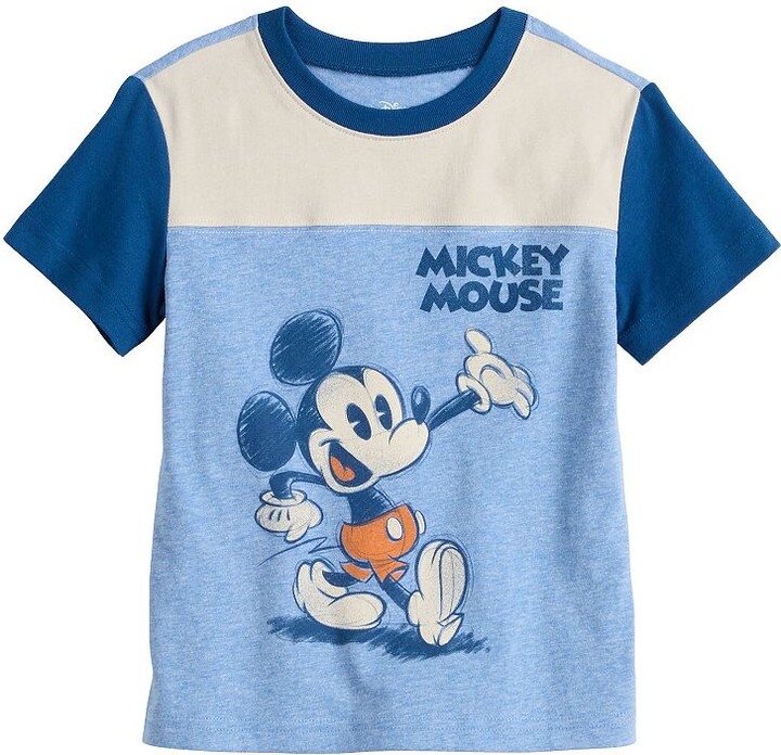 Disney/Jumping Beans Disney's Mickey Mouse Baby & Toddler Boy Colorblock Graphic T-Shirt by Jumping Beans®