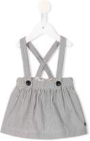 Thumbnail for your product : Burberry Kids striped dungaree skirt