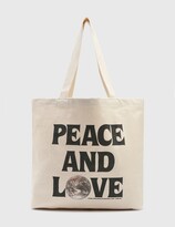 Thumbnail for your product : Stussy Peace And Love Canvas Tote Bag