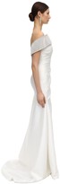 Thumbnail for your product : Sandra Mansour Embellished Mikado Long Dress