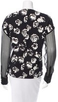 Thumbnail for your product : Ungaro Embroidered Leather Top